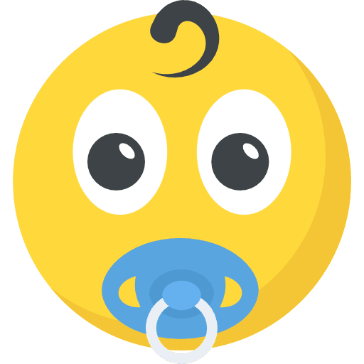 Baby boy feelings emoji emoticons icon
