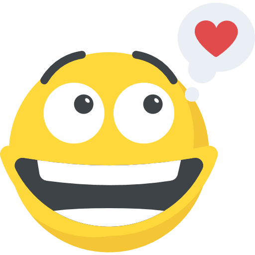 In love in love emoticons smileys icon