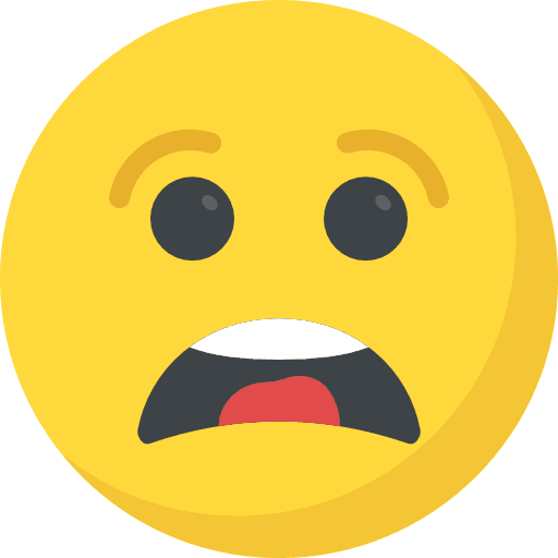 Surprised feelings surprised emoji icon