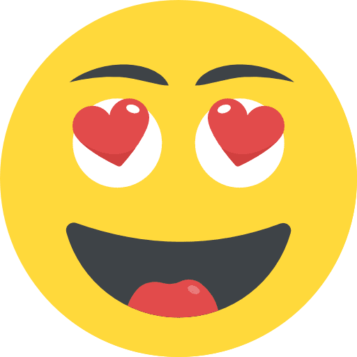 In love emoji feelings emoticons icon