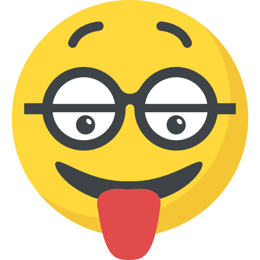 Nerd emoticons feelings smileys icon