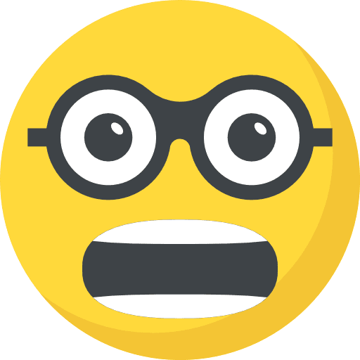 Nerd emoticons nerd geek icon