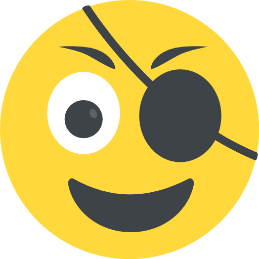 Pirate pirate feelings emoticons icon