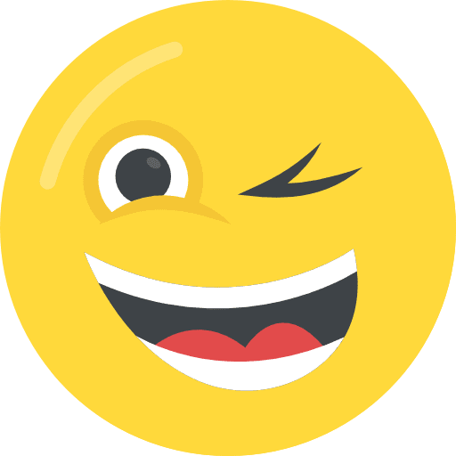 Wink wink emoji smileys icon