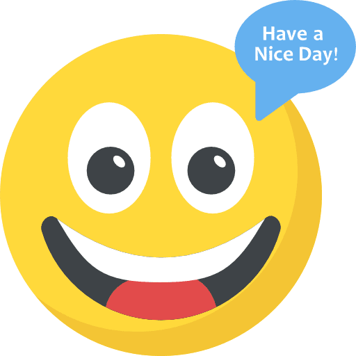 Happy emoji emoticons smileys icon