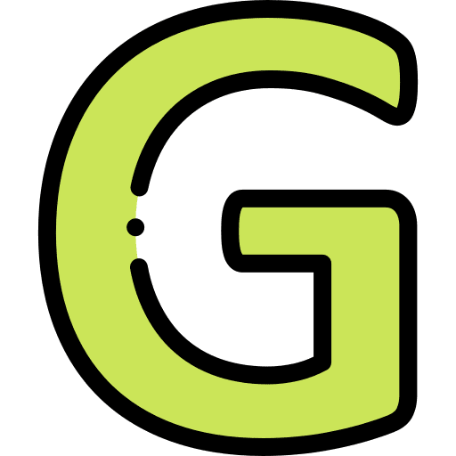 G education consonant abecedary icon