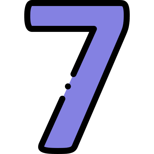 7 7 number shapes and symbols icon 7 7 number shapes and symbols icon