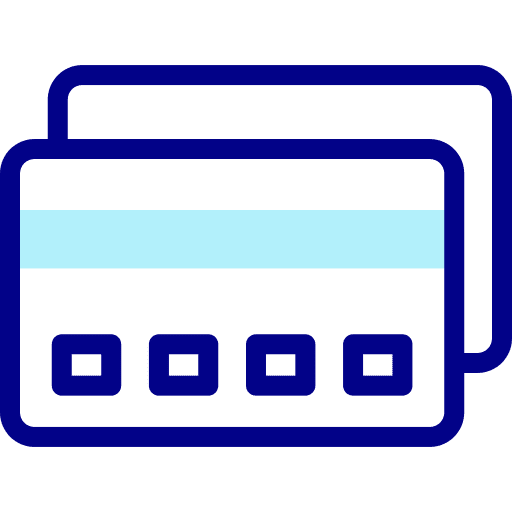 Credit card money business pay card icon Credit card money business pay card icon