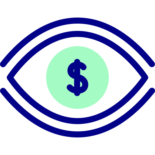 Eye sight view vision icon Eye sight view vision icon