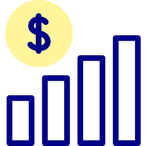 Infographic analysis finance data icon Infographic analysis finance data icon