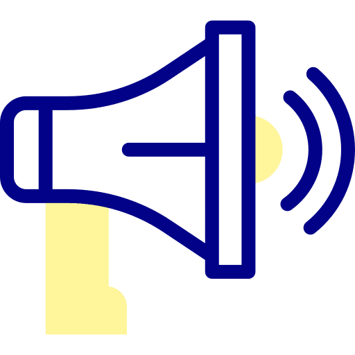 Megaphone marketing advertising speaker icon Megaphone marketing advertising speaker icon