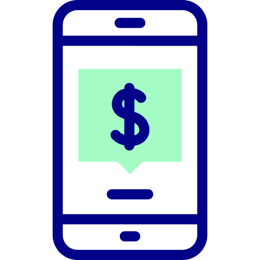 Phone mobile banking mobile phone cellphone icon Phone mobile banking mobile phone cellphone icon