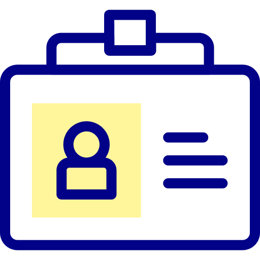 Card id card business card identity card icon Card id card business card identity card icon
