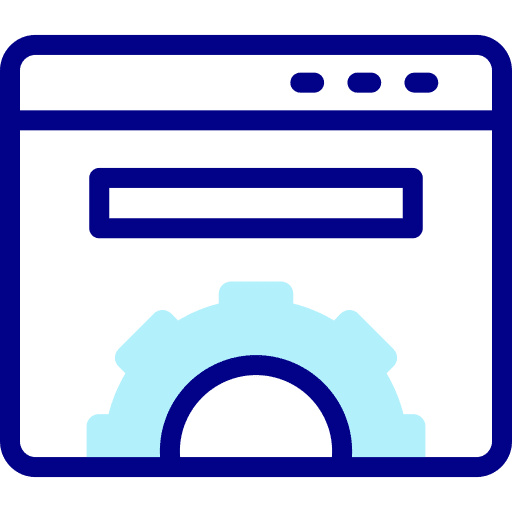 Settings web settings window icon Settings web settings window icon