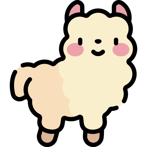 Llama fauna llama wildlife icon