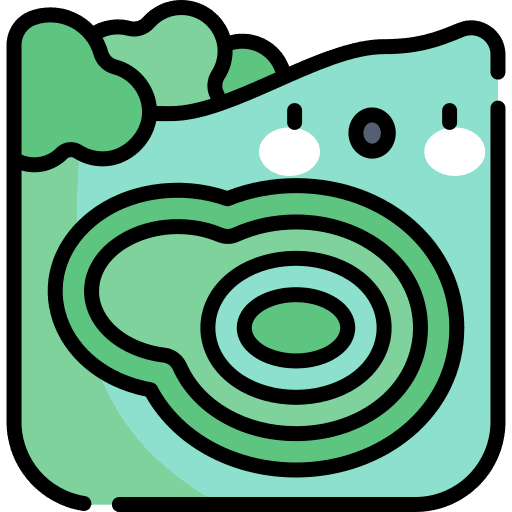 Moray nature inca archaeological site icon