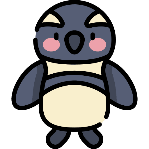 Penguin flightless animals fauna icon Penguin flightless animals fauna icon
