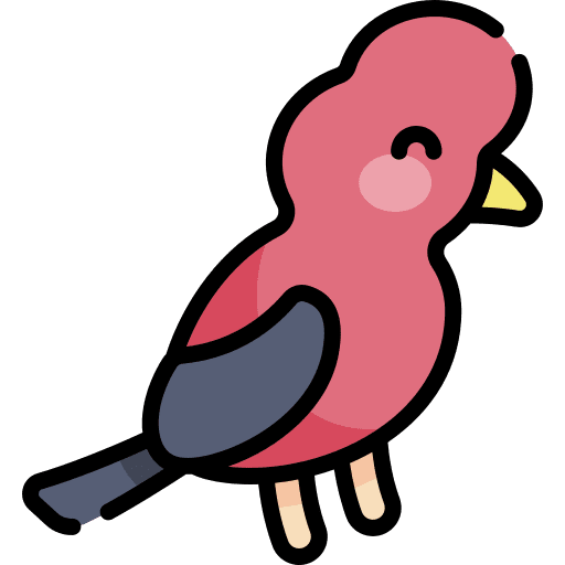 Rupicola bird fauna wildlife icon Rupicola bird fauna wildlife icon