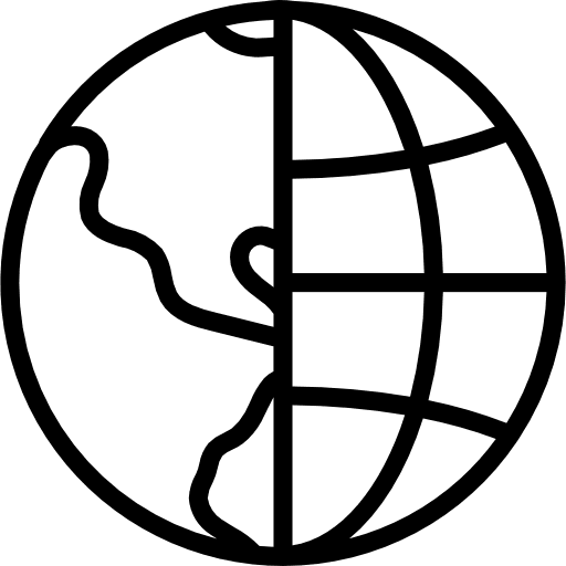 Globe space earth astronomy icon
