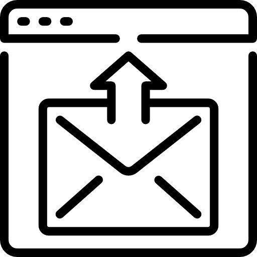 Send mail send interface envelope icon