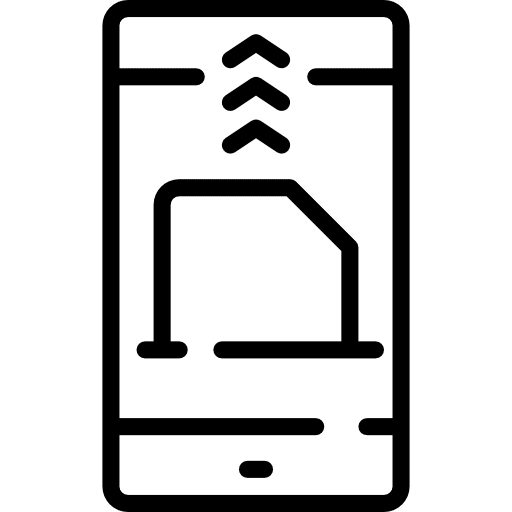 Send communications document send icon