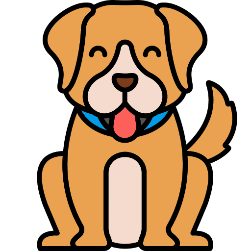 Dog dog mammal animals icon