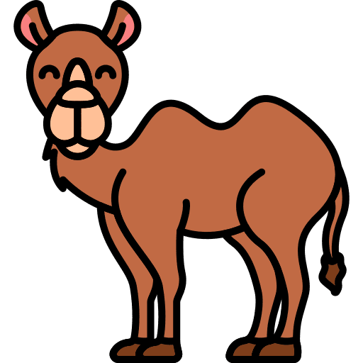 Camel wildlife animals animal icon
