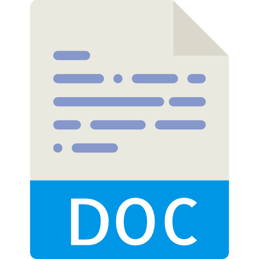 Doc doc file docs microsoft word icon Doc doc file docs microsoft word icon