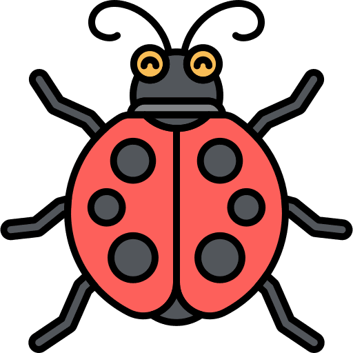 Ladybug bug animal kingdom animals icon