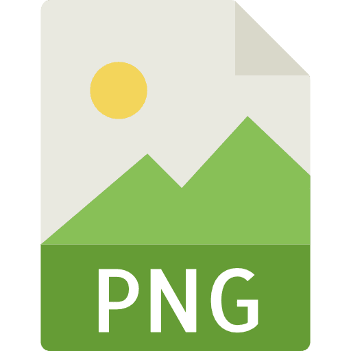 Png file format file images icon