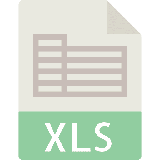 Xls xls file format file extension icon Xls xls file format file extension icon