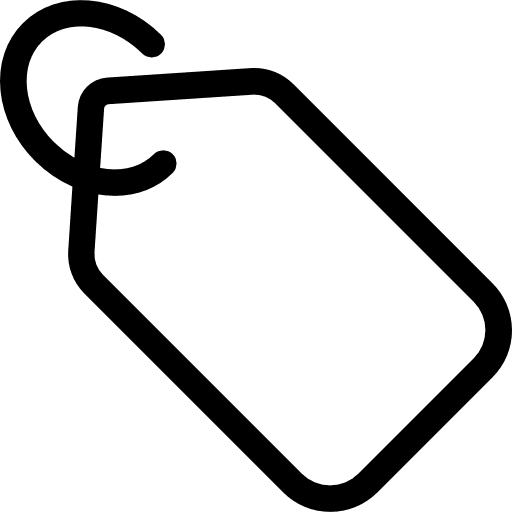 Tag commerce price label icon