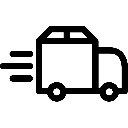 Truck transport vehicle automobile icon