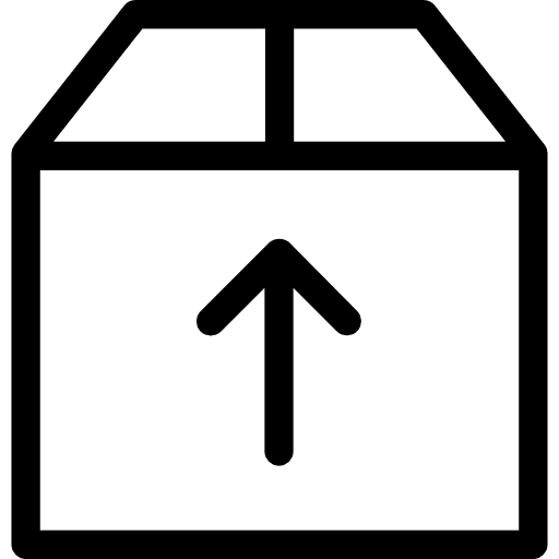 Box cargo packaging storage icon