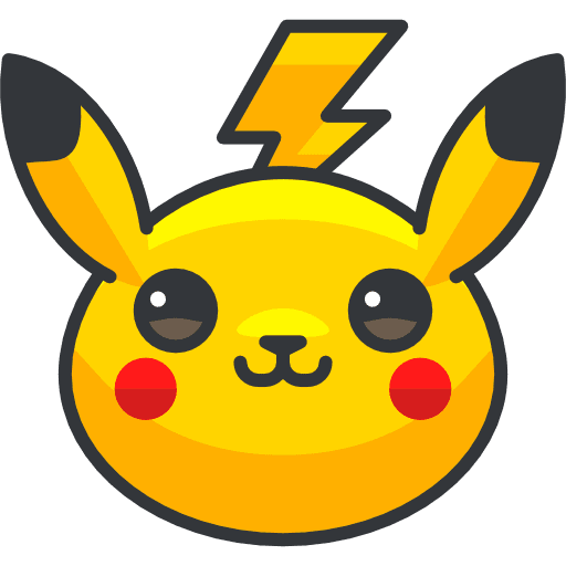 Pikachu pokemon nintendo gaming icon