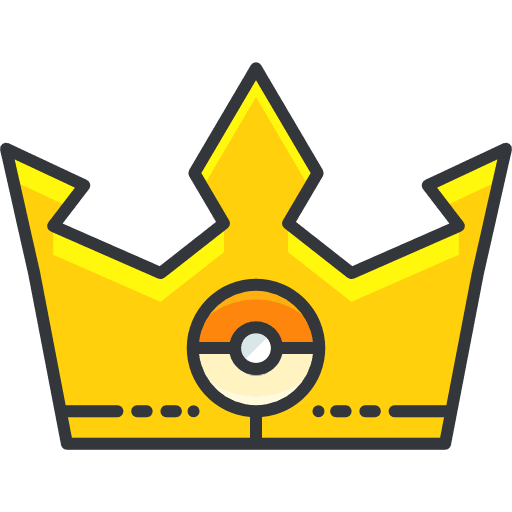 Crown gaming pokemon video game icon
