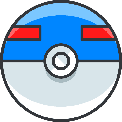 Superball video game gaming pokemon icon