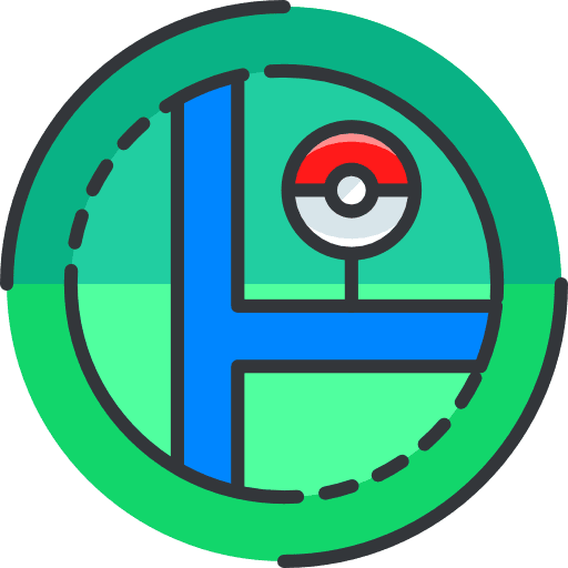 Map maps and location map nintendo icon