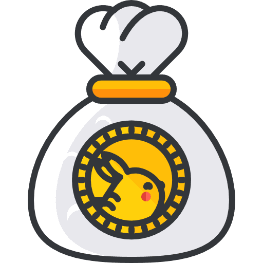 Money bag bag gaming nintendo icon