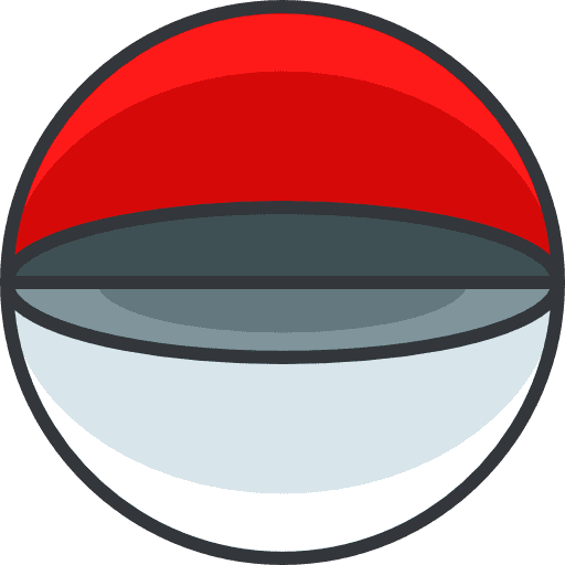 Open pokeball video game nintendo gaming icon
