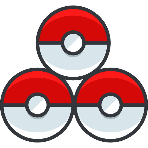 Pokeballs gaming pokeballs video game icon