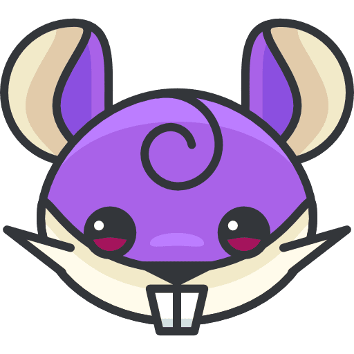 Rattata character avatar nintendo icon