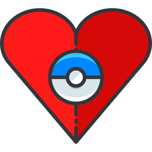 Heart gaming nintendo pokemon icon
