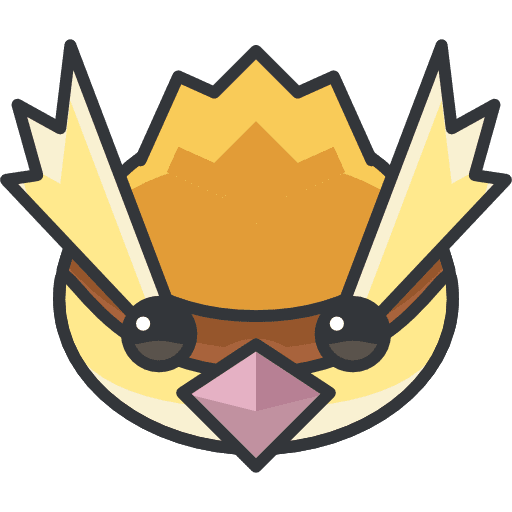 Pidgey pokemon creature gaming icon