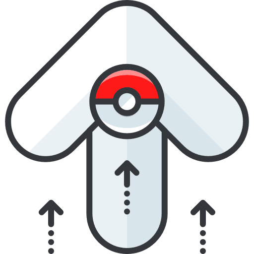 Up arrow video game gaming up arrow icon