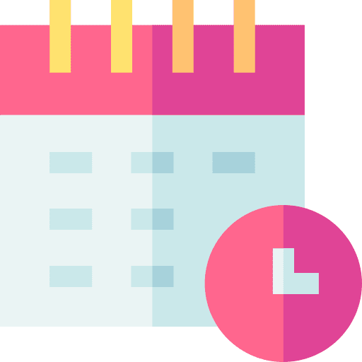 Deadline calendar clock estimate icon Deadline calendar clock estimate icon