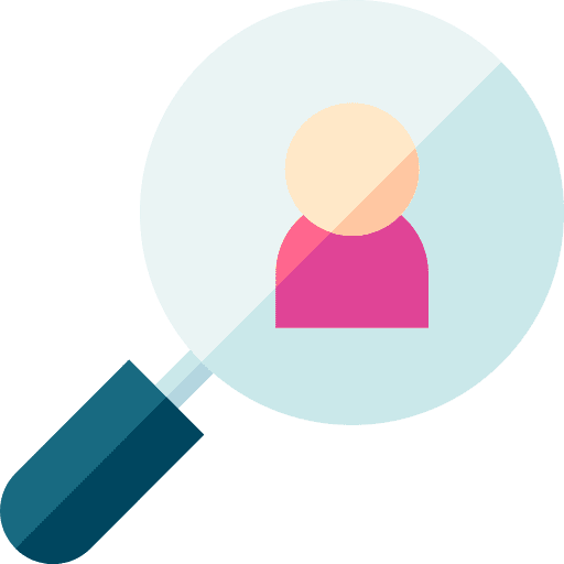 Recruitment people client business and finance icon