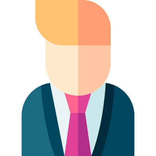 Businessman elegant executive sales person icon Businessman elegant executive sales person icon