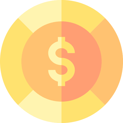 Coin money business and finance currency icon Coin money business and finance currency icon