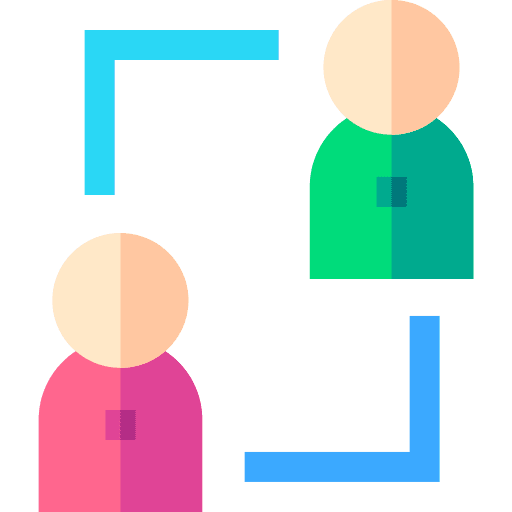 Employee business and finance transfer people icon Employee business and finance transfer people icon